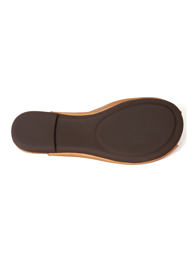 Women Genuine Leather Solide Casual Soft Slippers