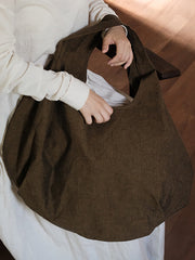 Vintage Worn Solid Light Shouder Bag