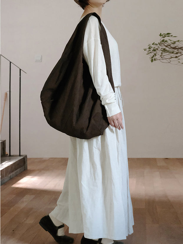 Vintage Worn Solid Light Shouder Bag