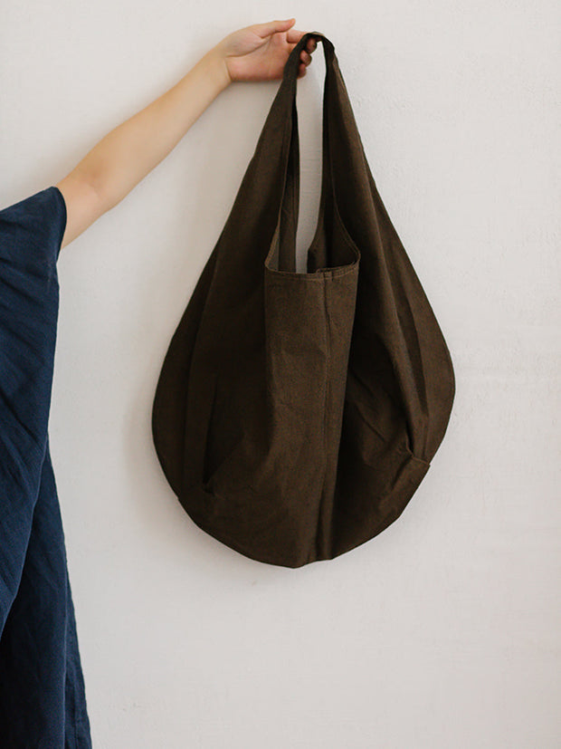 Vintage Worn Solid Light Shouder Bag