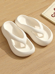 Women Casual Solid Outdoor Platform Slippers