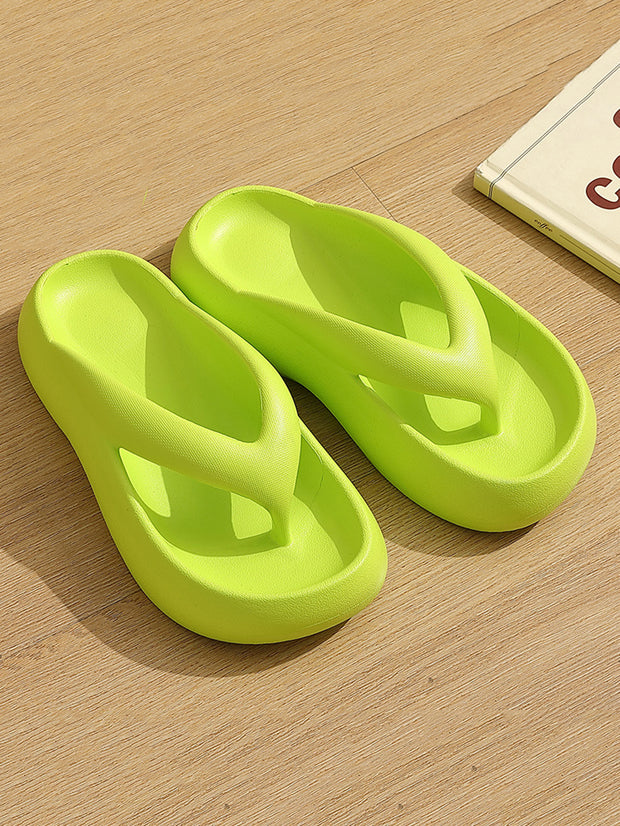 Women Casual Solid Outdoor Platform Slippers