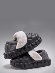 Couple Solid Removable Warm Indoor Slipprs