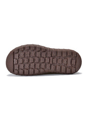 Women Retro Leather Solid Fleece-lined Platfrom Boots