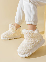 Women Casual Plush Warm Flat Shoes