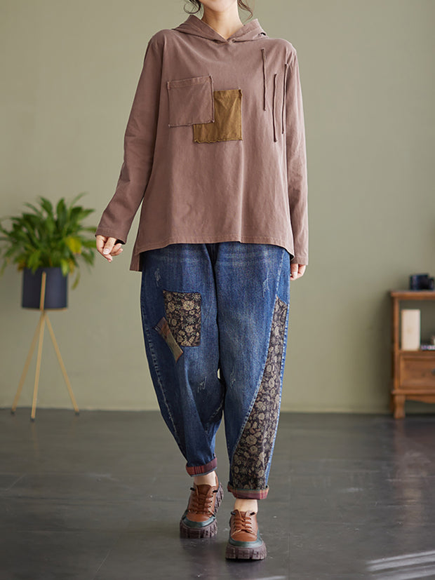 Hoody Women Spring Long Sleeve Loose Sweatshirt