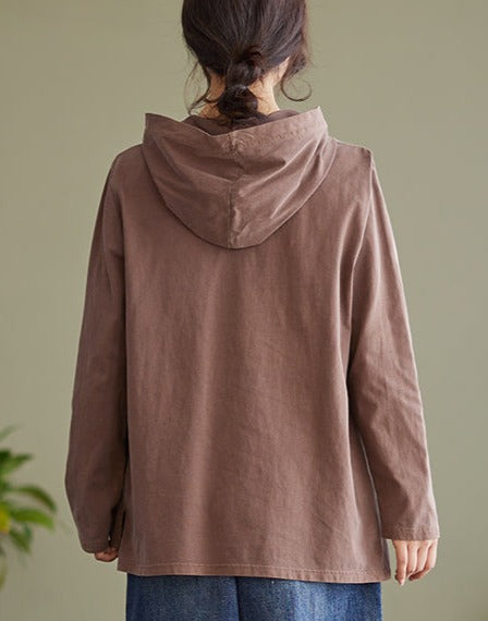 Hoody Women Spring Long Sleeve Loose Sweatshirt
