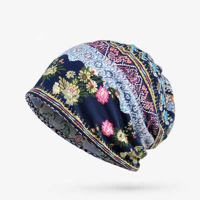 Frühling dünne Frauen Erwachsene Blumendrucke Hut