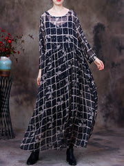 Transparent Women Maxi Dress With Linning Two Pieces Set