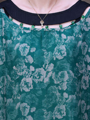 Floral Summer Vintage Loose Maxi Dress