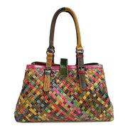 Women Multicolor Leather Handbags