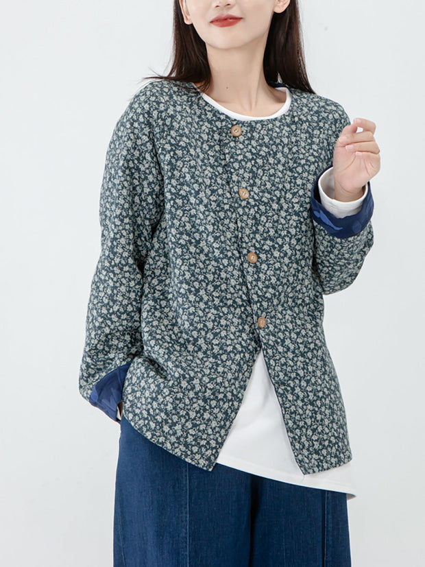 Women Long Sleeve Breasted Double-Sided Coat