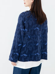 Women Long Sleeve Breasted Double-Sided Coat
