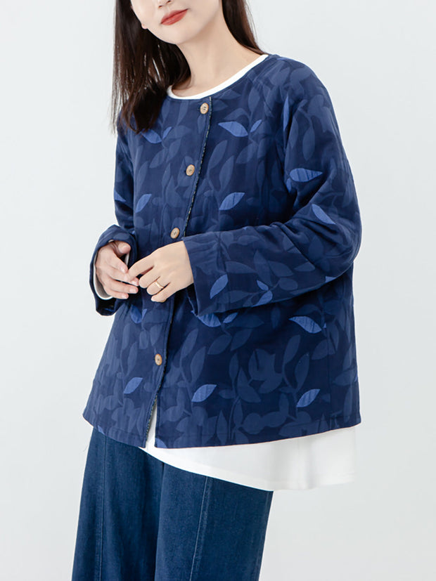 Women Long Sleeve Breasted Double-Sided Coat