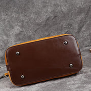 Women Retro Leather Handbag Crossbody Bag