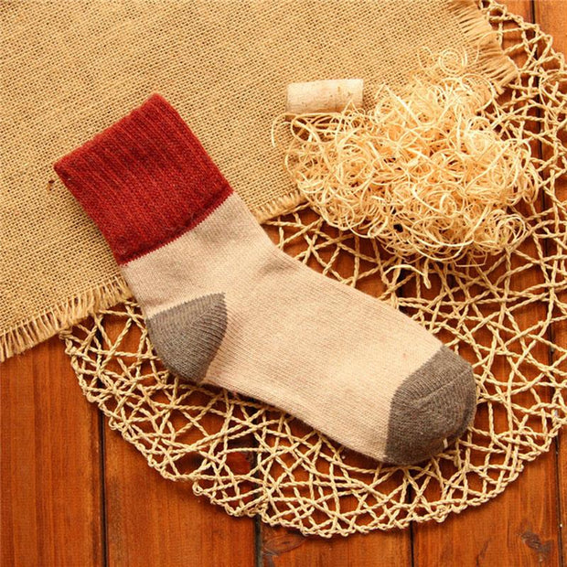 Women Winter Wool Thick Socks(5 Pairs)